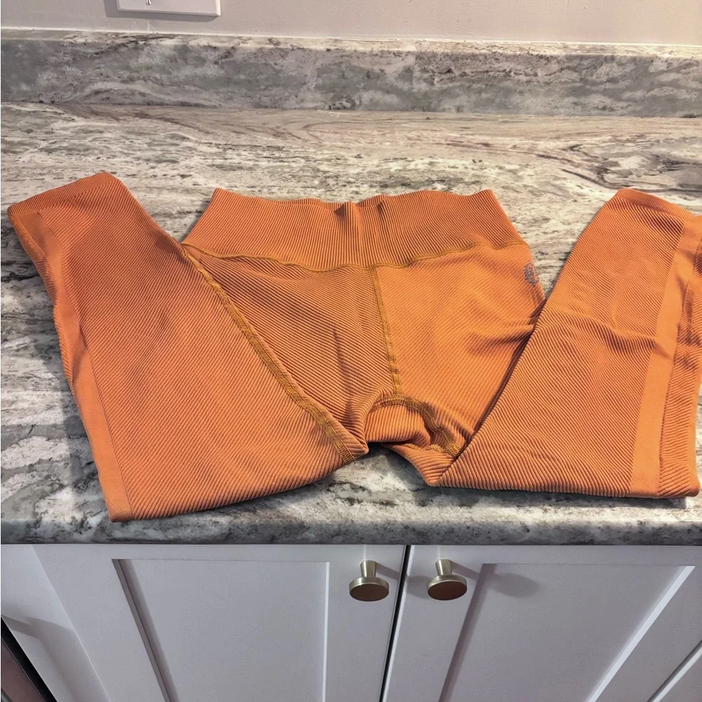 Free People Movement High Waist Ribbed Leggings Large - Picture 4 of 6